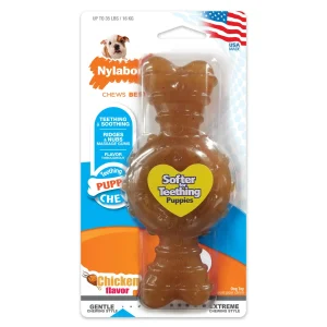 Nylabone Puppy Ring Bone Blister Card Wolf