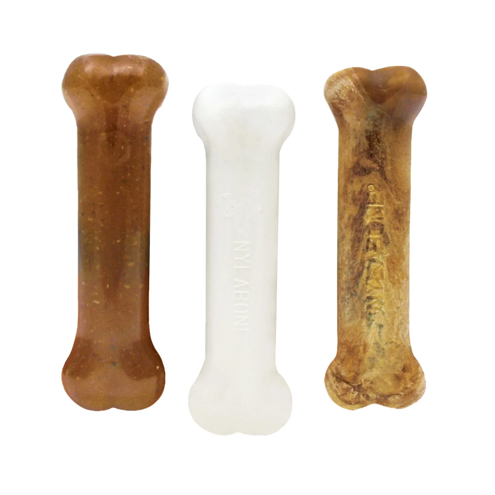 Nylabone Puppy Starter Kit (Puppybone/Edible Bacon/DuraChew Chick) Regular - Image 2