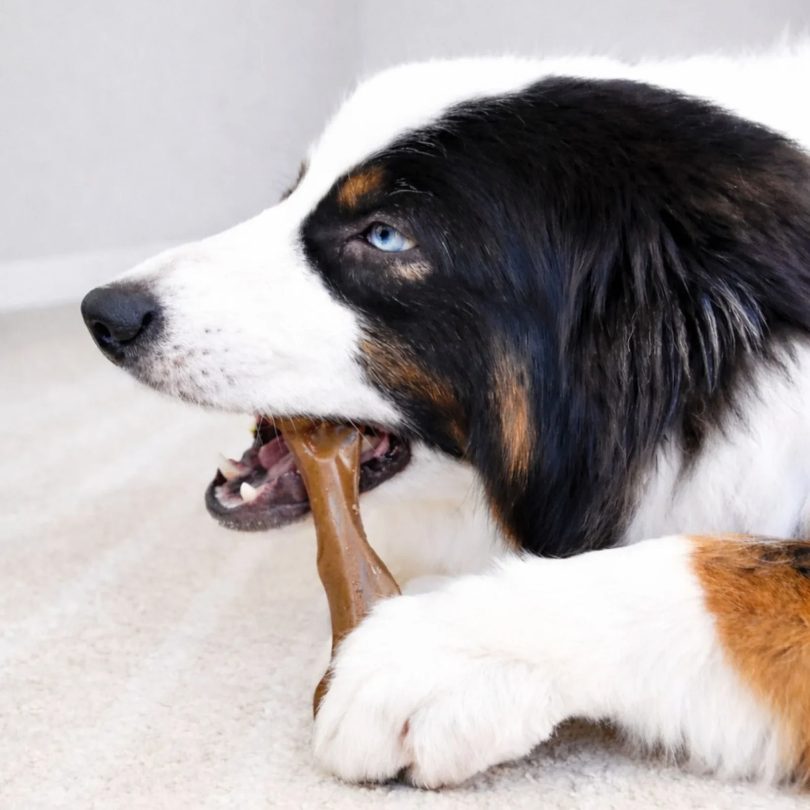 Nylabone Strong Chew Femur Bone Dog Chew Toy Bison and Venison Large - Image 2