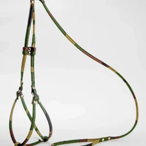 Nylon Step-In Adjustable Dog Harness in Camo (Made in the USA)