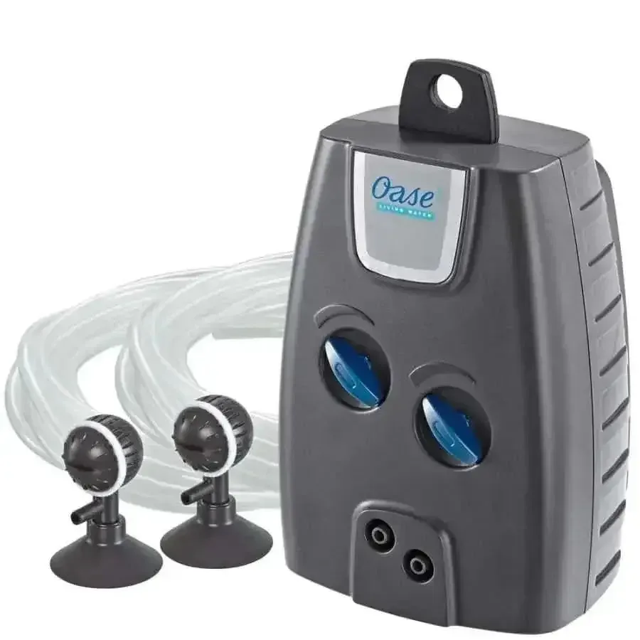 OASE OxyMax Aquarium Air Pump Black