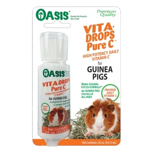 Oasis Vita-Drops Pure Vitamin C for Guinea Pigs 1ea/2 floz.