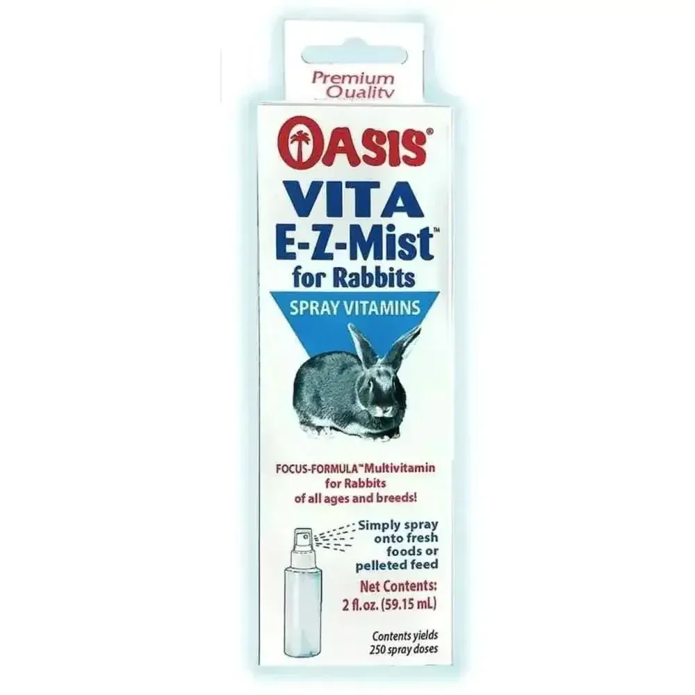 Oasis VITA E-Z-Mist Multivitamin Spray for Rabbit 2 Fl. oz