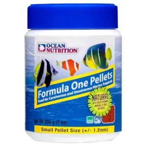 Ocean Nutrition Formula One Marine Pellets, Small, 200 gr. / 7 oz.