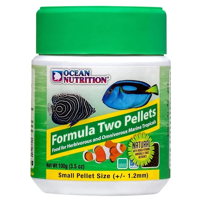 Ocean Nutrition Formula Two Marine Pellets, Small, 100 gr. / 3.5 oz.
