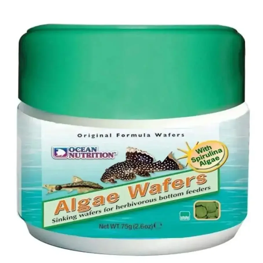 Ocean Nutrition Grazing Wafers Sinking Fish Food 2.6 oz