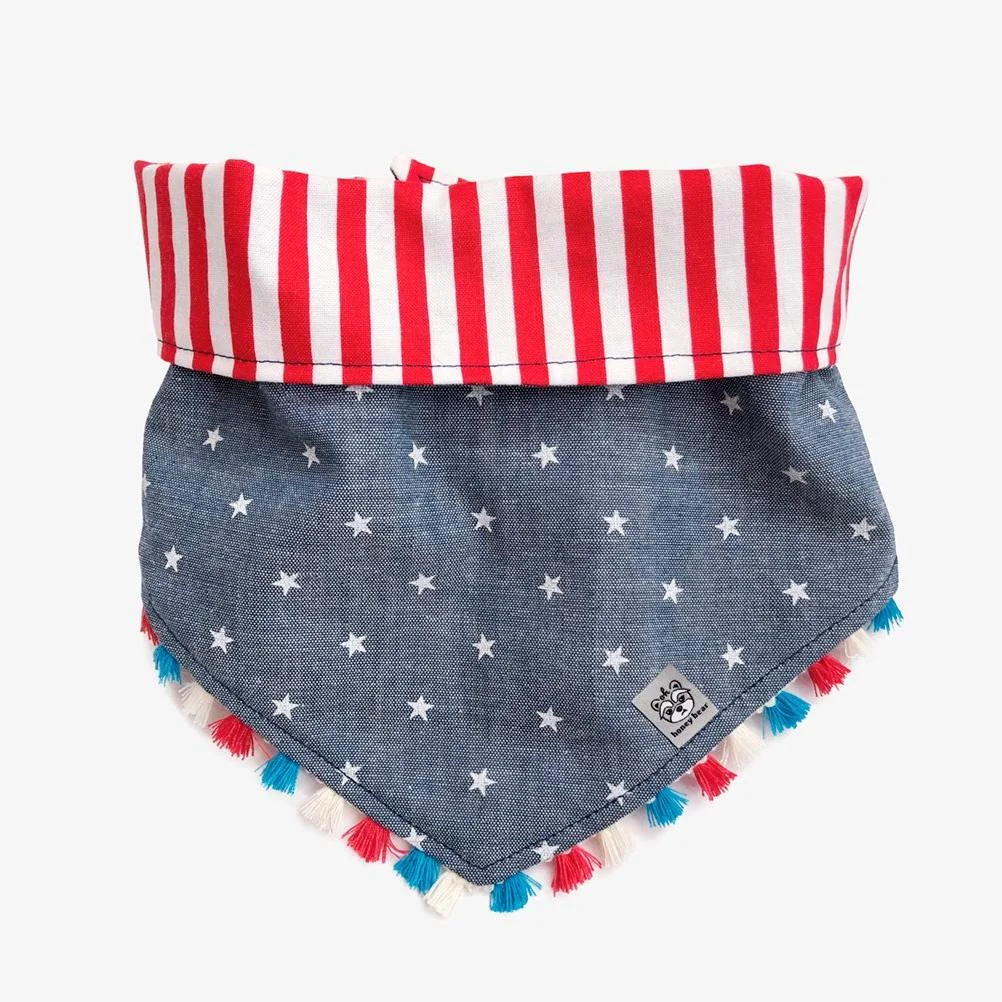 OH HONEY BEAR | Stars & Stripes Bandana