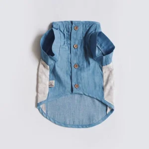 OH POP DOG | Pintuck Denim Shirt