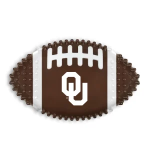 Oklahoma Hard Nylon Football Dog Chew Toy