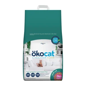 Okocat® Multi-Cat Clumping Wood Cat Litter - Low Dust, Natural