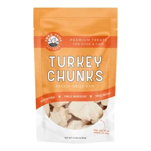 Oma's Pride Freeze Dried Turkey Breast Chunks, 1.5 oz