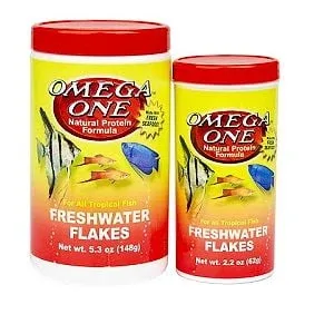 Omega One Freshwater Flakes, 12 oz.