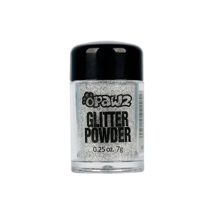 Opawz Glitter Powder .25oz Silver