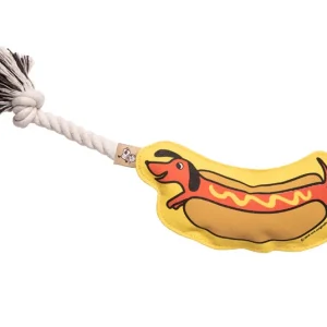 ORE PET | Hot Dog Rope Toy