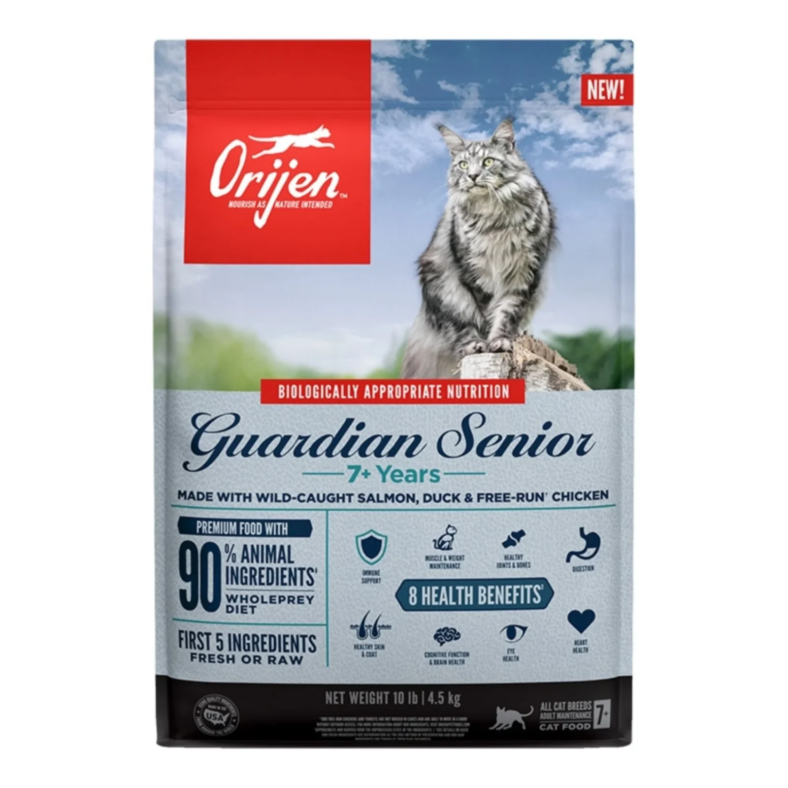 Orijen Cat Grain Free Guardian Senior, 10 lb