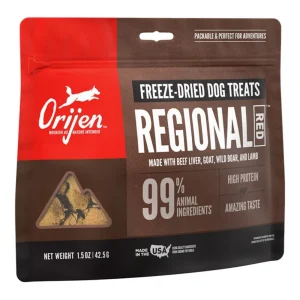 Orijen Freeze Dried Regional Red Dog Treat, 1.5 oz