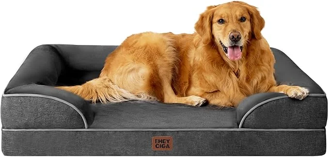 Orthopaedic Memory Foam Dog Bed – Waterproof, Washable