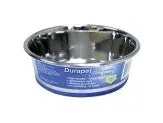 OurPets Premium Stainless Steel Dog Bowl, Silver, 1.2 Pt - Image 2