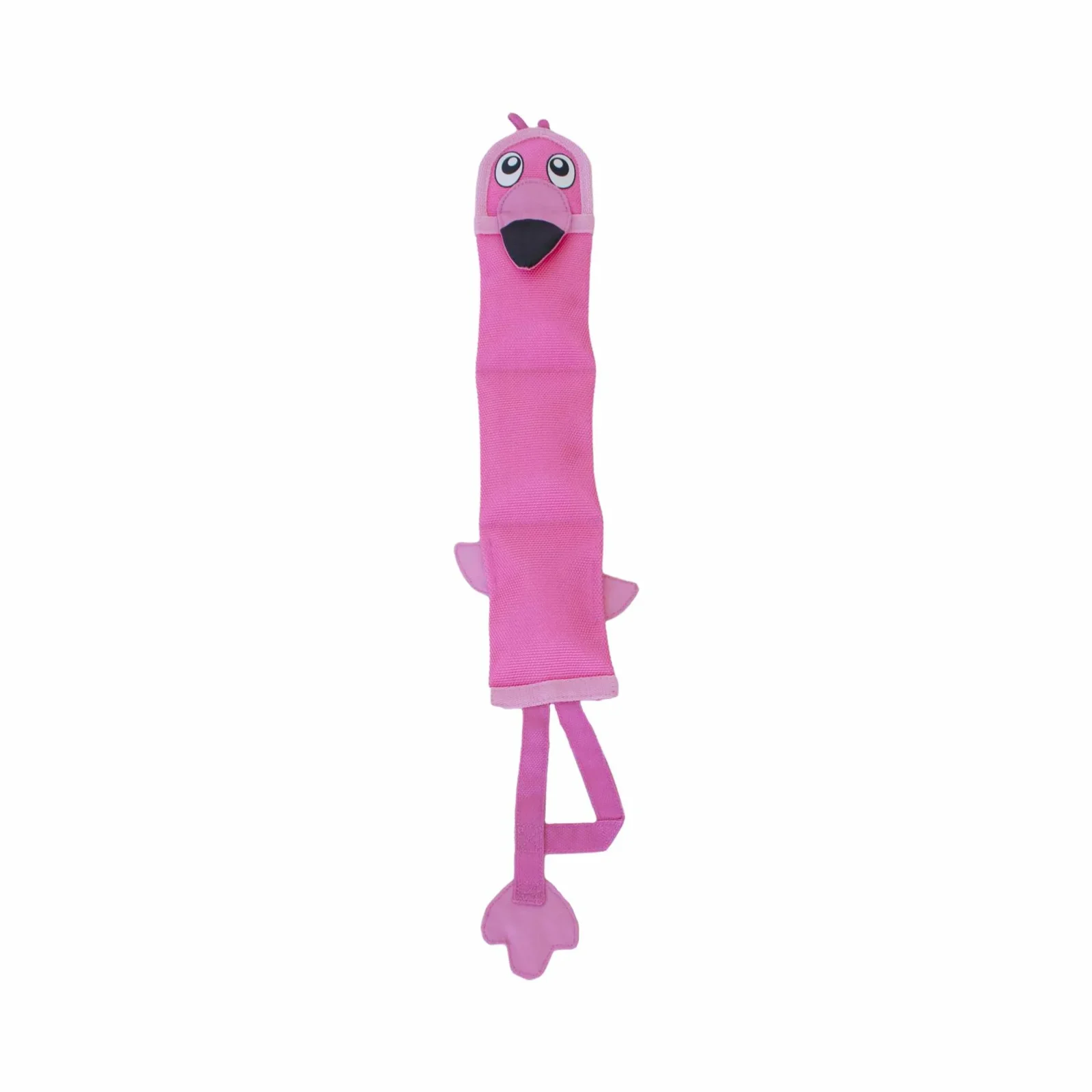 Outward Hound Fire Biterz Flamingo Plush Dog Toy Pink Large - Image 2