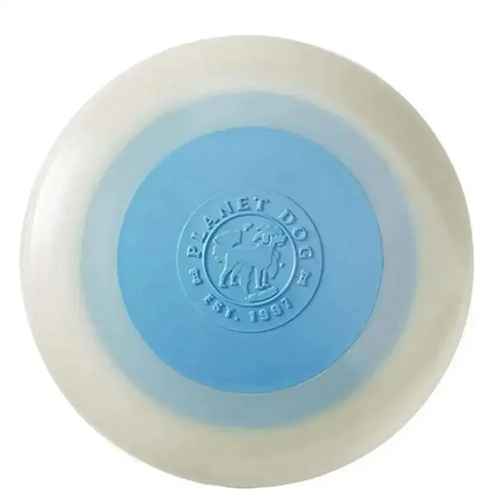 Outward Hound® Zoom Flyer Frisbee Disc Dog Toys Glow Blue Color Large