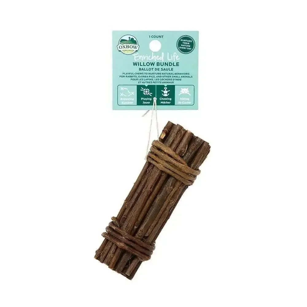 Oxbow Animal Health® Enriched Life Willow Bundle for Small Animal