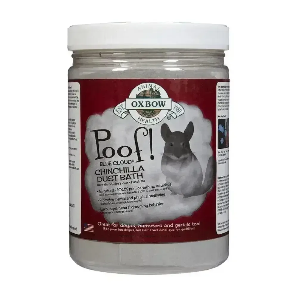 Oxbow Animal Health® Poof! Chinchilla Dust Bath 2.5 Lbs