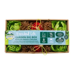 Oxbow Enriched Life Small Pet Garden Dig Box Foraging Dig Box