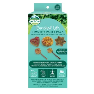 Oxbow Enriched Life Small Pet Timothy Chew Toy Party Pack