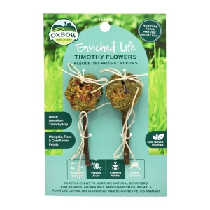 Oxbow Enriched Life Timothy Flower Small Pet Hay Chew Toy