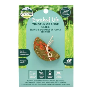Oxbow Enriched Life Timothy Orange Slice Small Pet Chew Toy