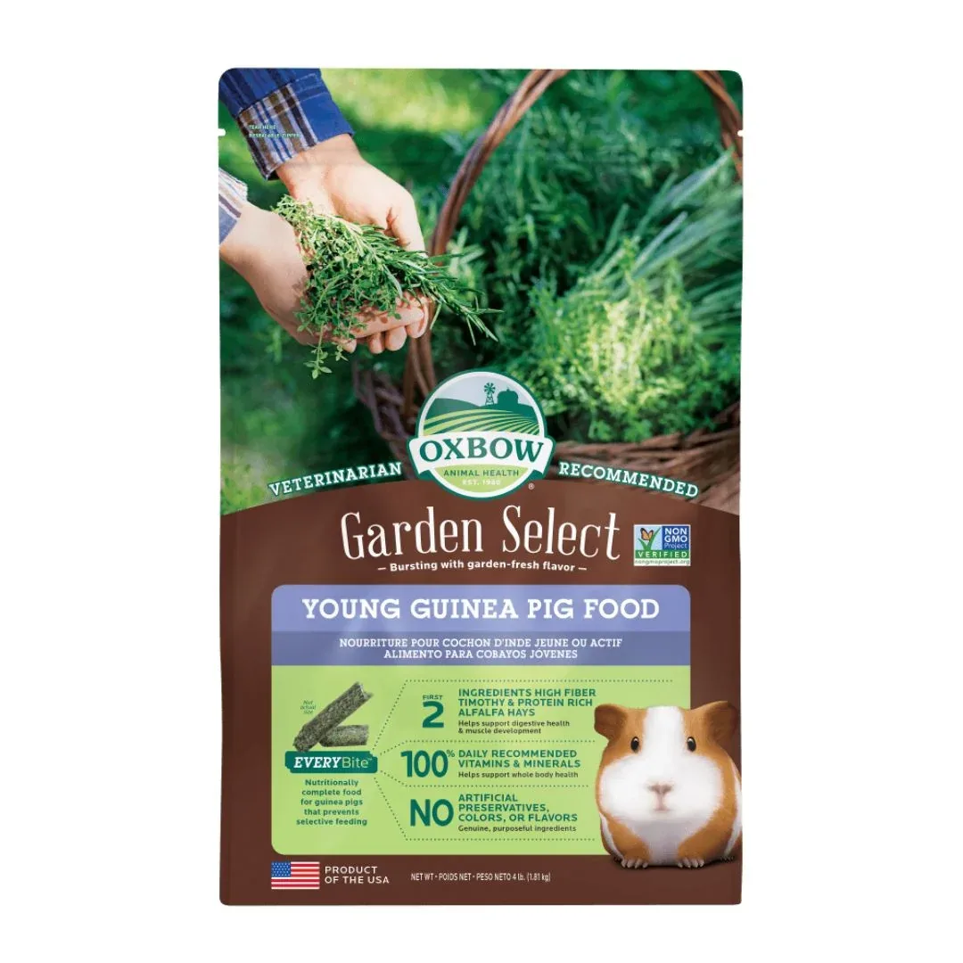 Oxbow Garden Select Young Guinea Pig Food, 4 Lb