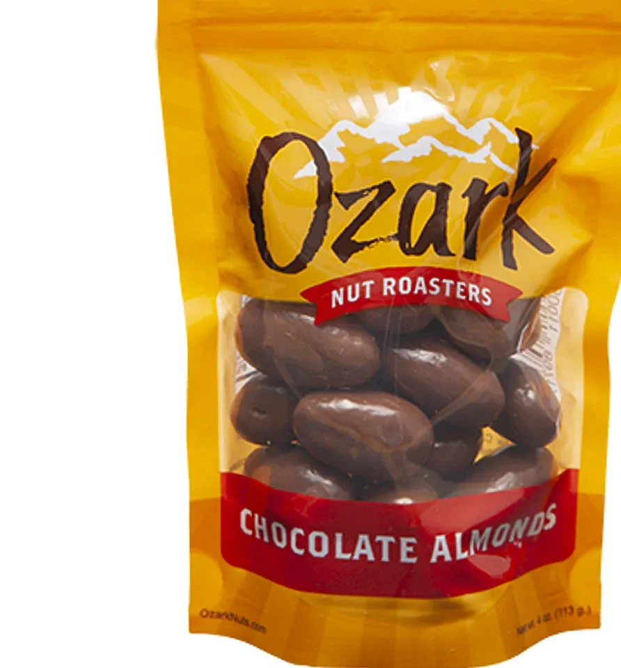 Ozark Nut Roasters Chocolate Almonds 4oz