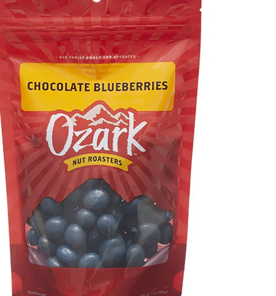 Ozark Nut Roasters Chocolate Blueberries 7oz