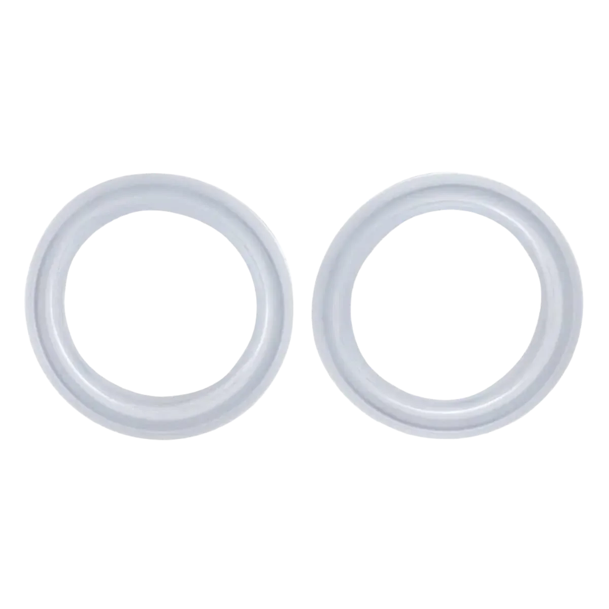 Pack of 2 Premium Scissor Finger Ring Inserts in Clear by PetStore.Direct - Image 2