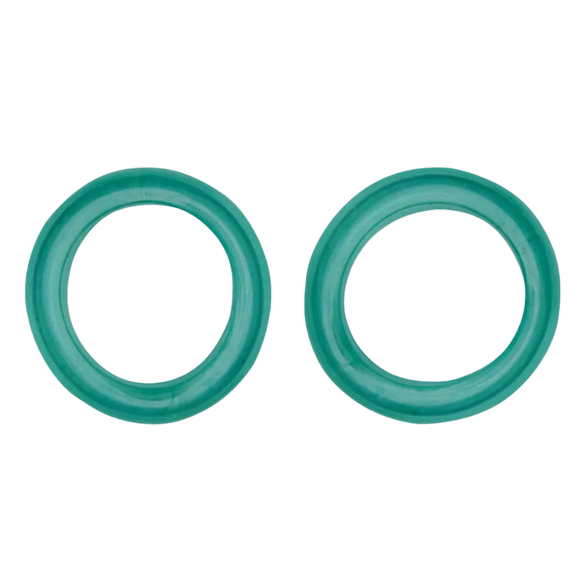 Pack of 2 Premium Scissor Finger Ring Inserts in Green by PetStore.Direct - Image 2