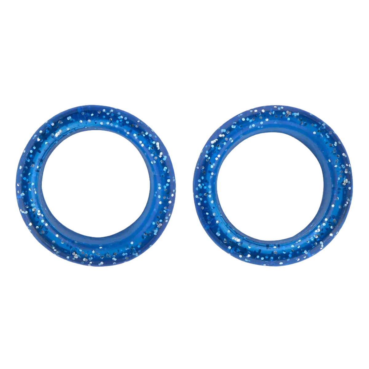 Pack of 2 Premium Scissor Finger Ring Inserts in Navy Sparkles by PetStore.Direct - Image 2