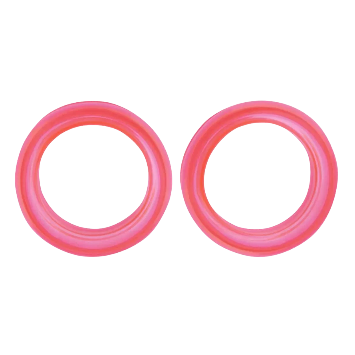 Pack of 2 Premium Scissor Finger Ring Inserts in Pink by PetStore.Direct - Image 2