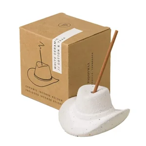 Paddywax Cowboy Hat Incense Holder