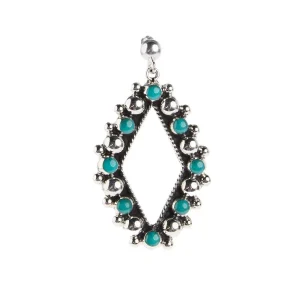 Paige Wallace Large Reconstituted Stone Earrings