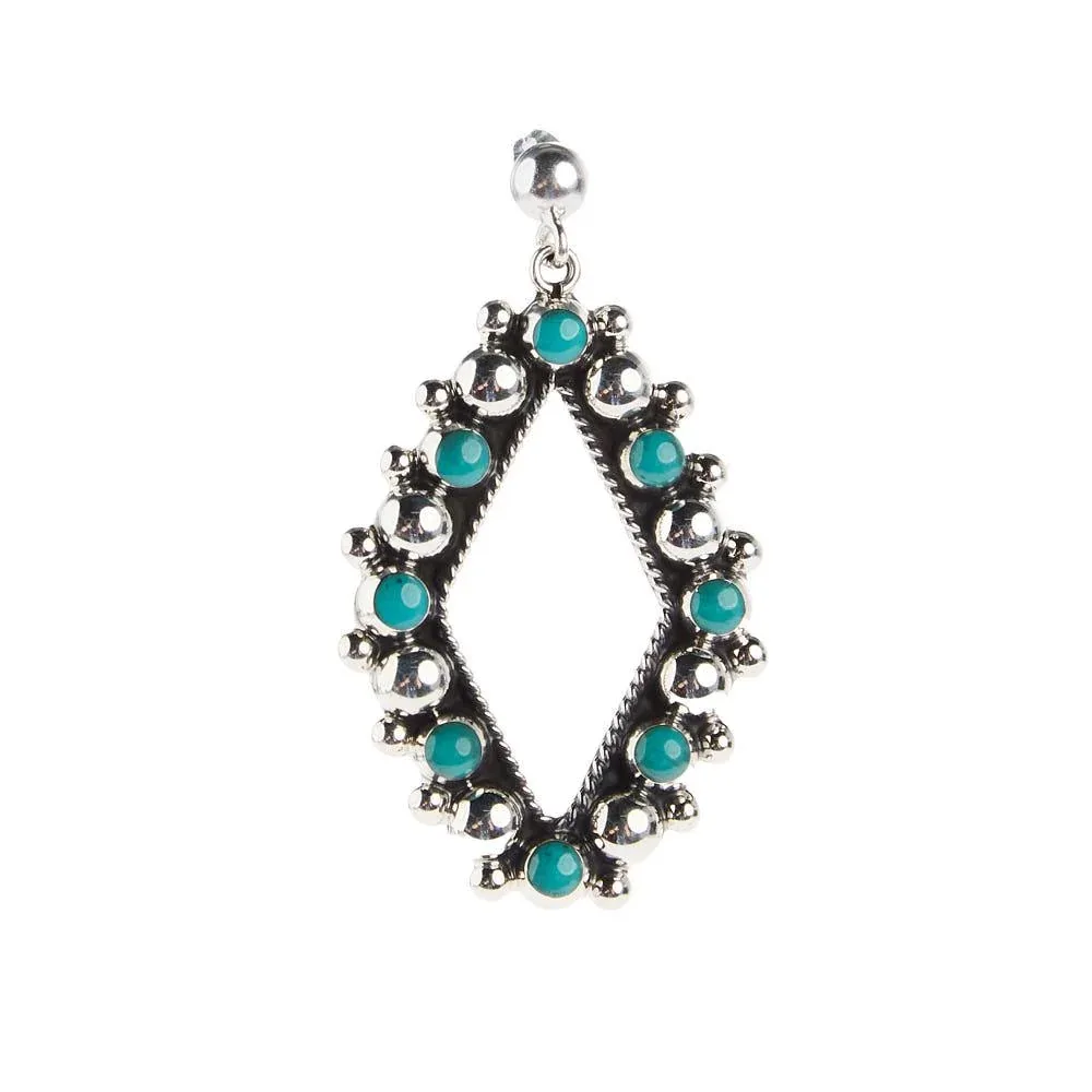 Paige Wallace Large Reconstituted Stone Earrings