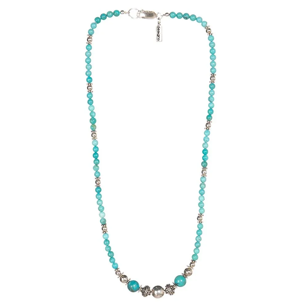 Paige Wallace Turquoise Sterling Silver Necklace - Image 2