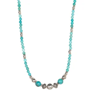 Paige Wallace Turquoise Sterling Silver Necklace
