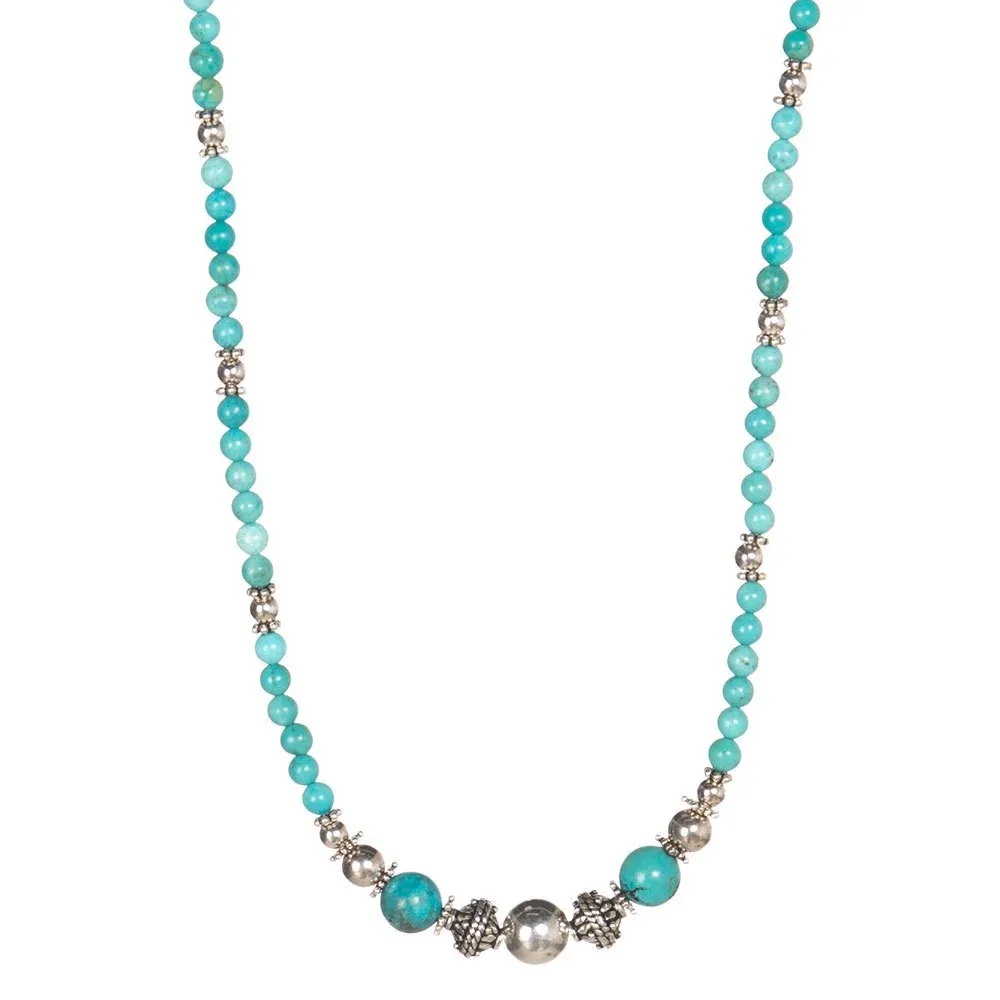 Paige Wallace Turquoise Sterling Silver Necklace