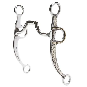 Palmer Bits Spurs Square Hinge Port with Roller Bit