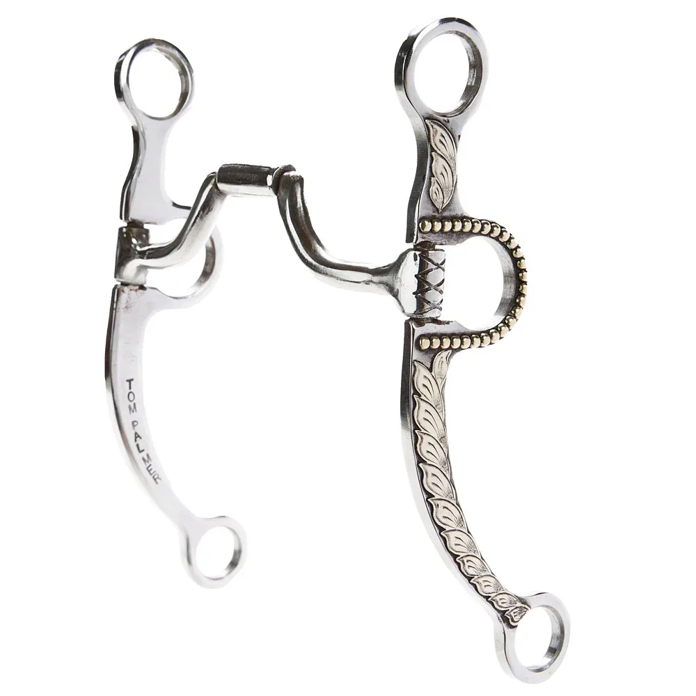 Palmer Bits Spurs Square Hinge Port with Roller Bit