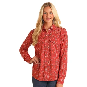 Panhandle Slim Paisley Long Sleeve Shirt