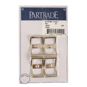 Partrade Trading Corporation 3/4in Nickel Plated Buckle