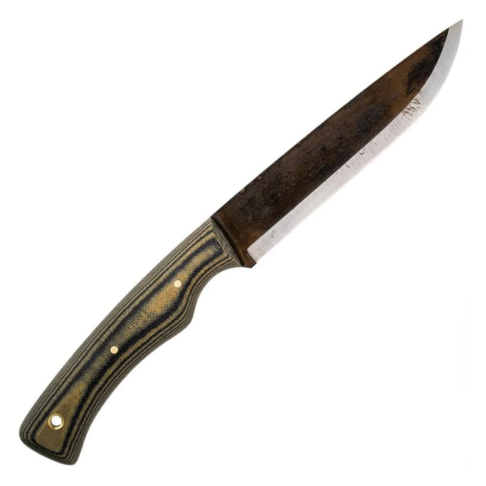 Pathfinder PKS Scorpion XL Camo Micarta Knife PTH300CAMXL - Image 2