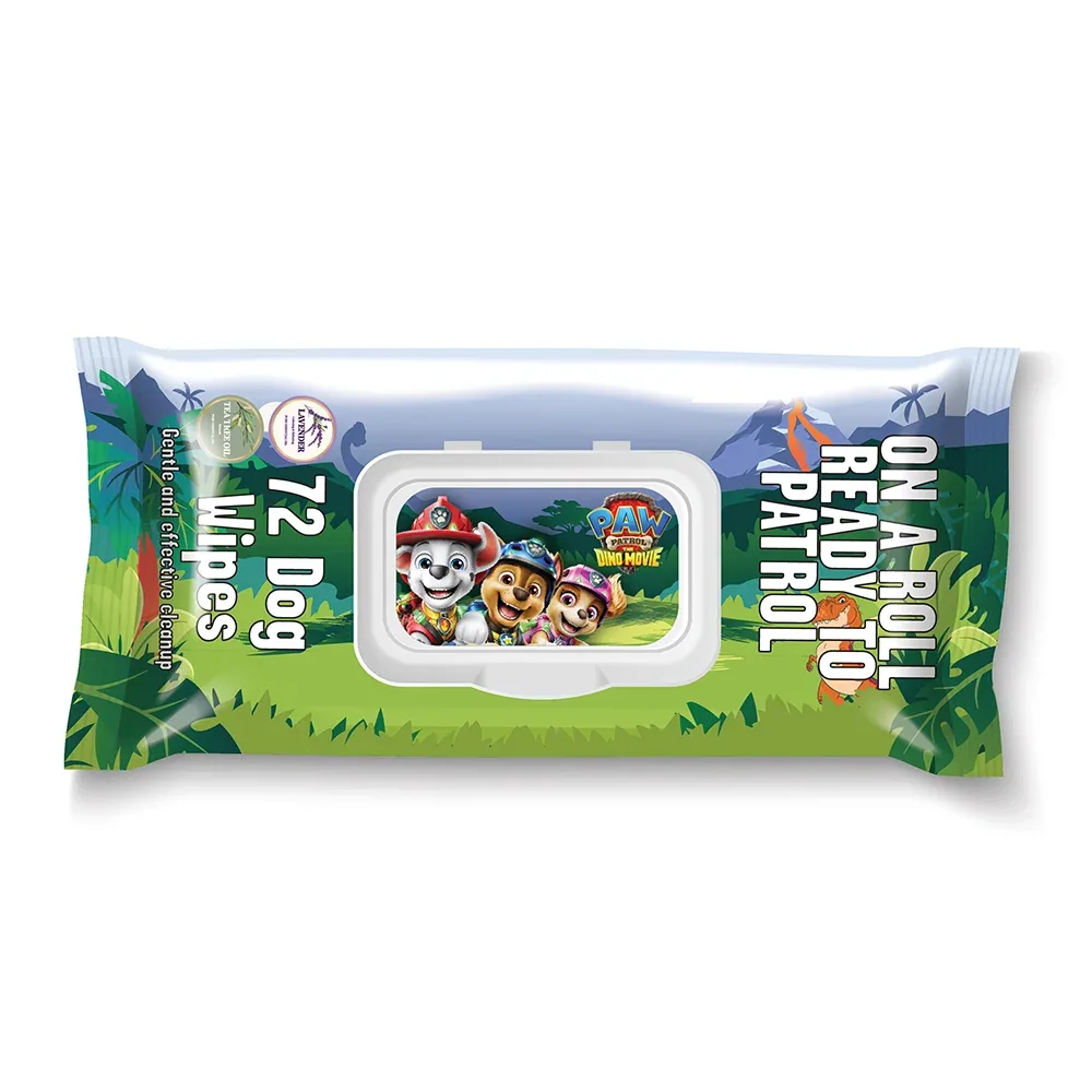 Paw Patrol Ready to Patrol Lavender Scented Wipes for Dogs