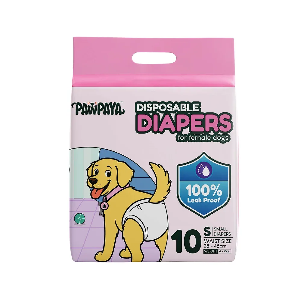 Pawpaya 100% Leak Proof Disposable Diapers for Female Dogs - Image 2